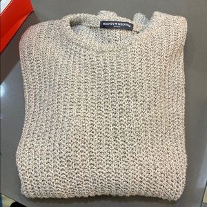 Brandy Melville Gray CableKnit Sweater